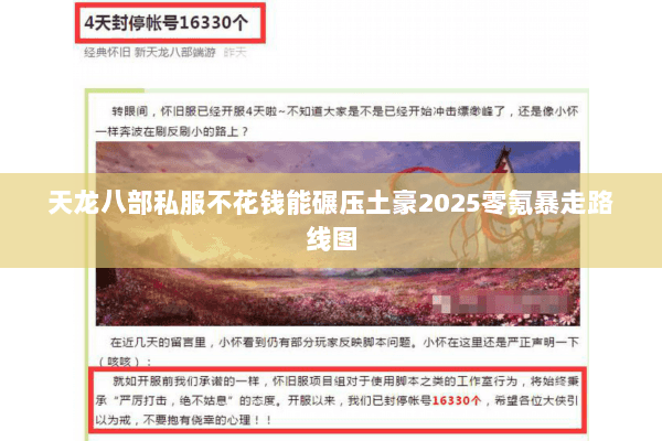 天龙八部私服不花钱能碾压土豪2025零氪暴走路线图 天龙八部私服不花钱能碾压土豪2025零氪暴走路线图