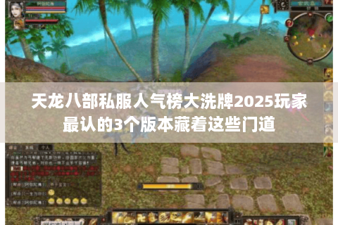 天龙八部私服人气榜大洗牌2025玩家最认的3个版本藏着这些门道 天龙八部私服人气榜大洗牌2025玩家最认的3个版本藏着这些门道