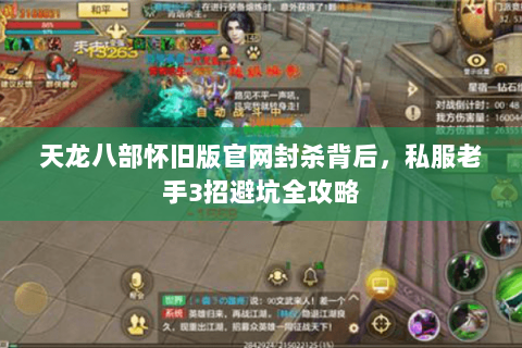 天龙八部怀旧版官网封杀背后，私服老手3招避坑全攻略