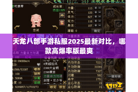 天龙八部手游私服2025最新对比,哪款高爆率版最爽 天龙八部手游私服2025最新对比,哪款高爆率版最爽