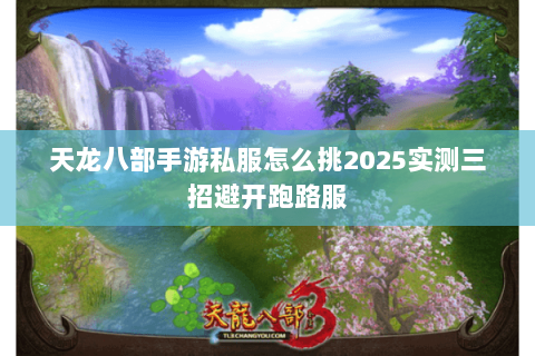 天龙八部手游私服怎么挑2025实测三招避开跑路服