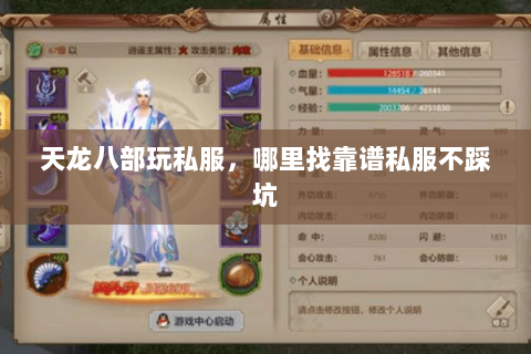 天龙八部玩私服，哪里找靠谱私服不踩坑
