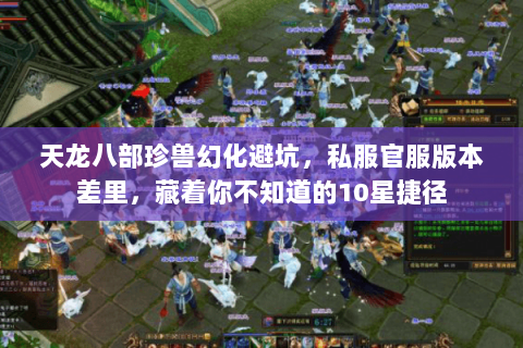 天龙八部珍兽幻化避坑，私服官服版本差里，藏着你不知道的10星捷径