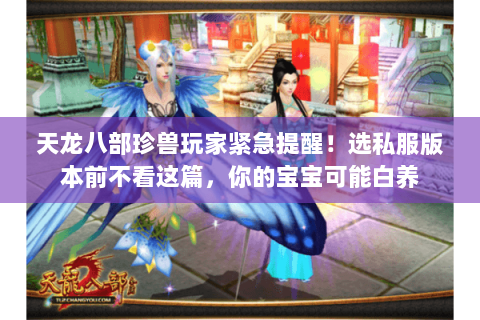 天龙八部珍兽玩家紧急提醒!选私服版本前不看这篇,你的宝宝可能白养 天龙八部珍兽玩家紧急提醒!选私服版本前不看这篇,你的宝宝可能白养
