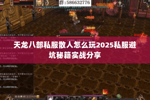 天龙八部私服散人怎么玩2025私服避坑秘籍实战分享 天龙八部私服散人怎么玩2025私服避坑秘籍实战分享