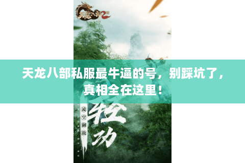 天龙八部私服最牛逼的号,别踩坑了,真相全在这里! 天龙八部私服最牛逼的号,别踩坑了,真相全在这里!