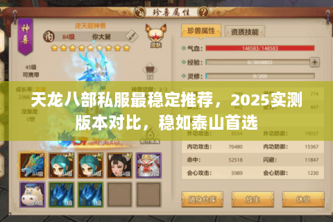 天龙八部私服最稳定推荐,2025实测版本对比,稳如泰山首选 天龙八部私服最稳定推荐,2025实测版本对比,稳如泰山首选