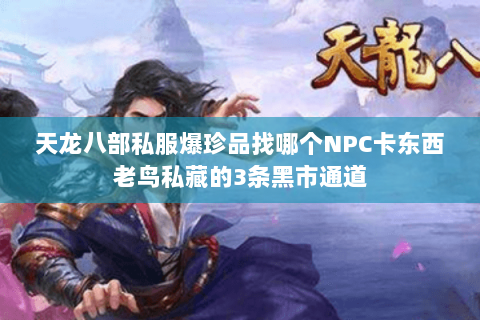 天龙八部私服爆珍品找哪个NPC卡东西老鸟私藏的3条黑市通道 天龙八部私服爆珍品找哪个NPC卡东西老鸟私藏的3条黑市通道