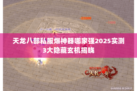 天龙八部私服爆神器哪家强2025实测3大隐藏玄机揭晓 天龙八部私服爆神器哪家强2025实测3大隐藏玄机揭晓