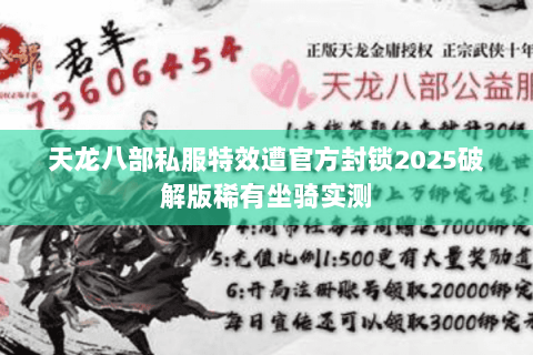 天龙八部私服特效遭官方封锁2025破解版稀有坐骑实测 天龙八部私服特效遭官方封锁2025破解版稀有坐骑实测