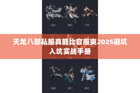 天龙八部私服真能比官服爽2025避坑入坑实战手册 天龙八部私服真能比官服爽2025避坑入坑实战手册