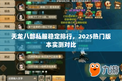 天龙八部私服稳定排行，2025热门版本实测对比