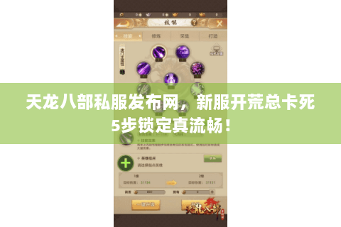 天龙八部私服发布网,新服开荒总卡死5步锁定真流畅! 天龙八部私服发布网,新服开荒总卡死5步锁定真流畅!