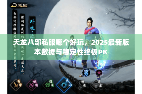 天龙八部私服哪个好玩,2025最新版本数据与稳定性终极PK 天龙八部私服哪个好玩,2025最新版本数据与稳定性终极PK