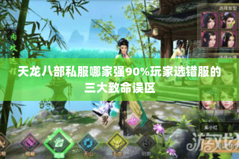 天龙八部私服哪家强90%玩家选错服的三大致命误区 天龙八部私服哪家强90%玩家选错服的三大致命误区