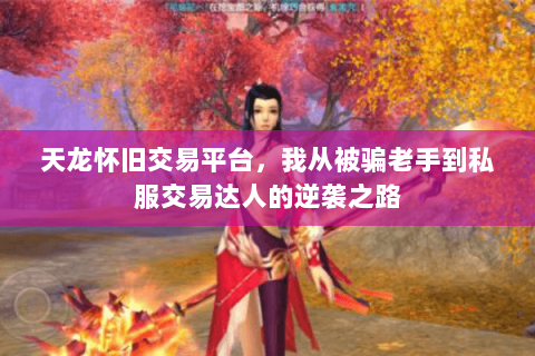 天龙怀旧交易平台，我从被骗老手到私服交易达人的逆袭之路