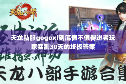 天龙私服gogoxl到底值不值得进老玩家实测30天的终极答案
