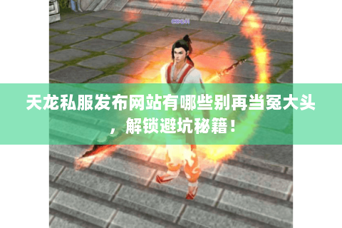 天龙私服发布网站有哪些别再当冤大头，解锁避坑秘籍！