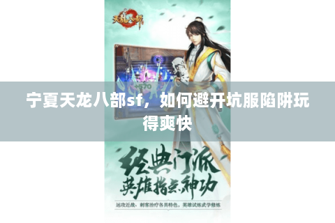 宁夏天龙八部sf，如何避开坑服陷阱玩得爽快