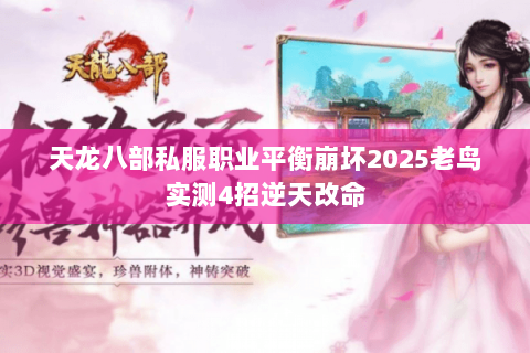 天龙八部私服职业平衡崩坏2025老鸟实测4招逆天改命