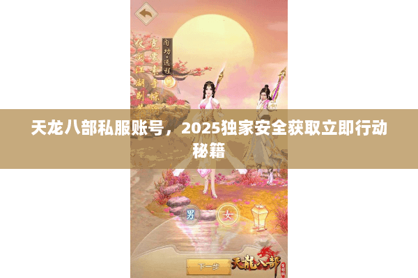 天龙八部私服账号，2025独家安全获取立即行动秘籍
