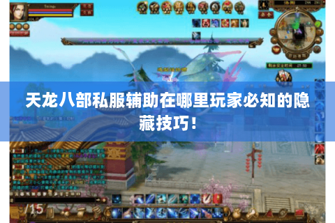 天龙八部私服辅助在哪里玩家必知的隐藏技巧! 天龙八部私服辅助在哪里玩家必知的隐藏技巧!