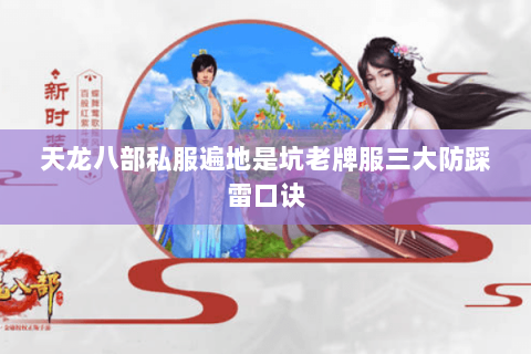 天龙八部私服遍地是坑老牌服三大防踩雷口诀 天龙八部私服遍地是坑老牌服三大防踩雷口诀