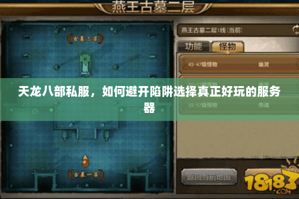 天龙八部私服,如何避开陷阱选择真正好玩的服务器 天龙八部私服,如何避开陷阱选择真正好玩的服务器