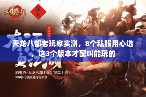 天龙八部老玩家实测，8个私服用心选，这3个版本才配叫能玩的