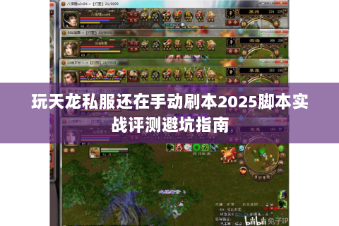 玩天龙私服还在手动刷本2025脚本实战评测避坑指南