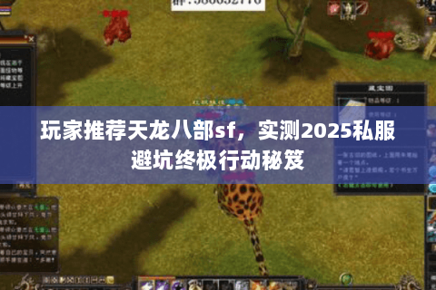 玩家推荐天龙八部sf,实测2025私服避坑终极行动秘笈 玩家推荐天龙八部sf,实测2025私服避坑终极行动秘笈