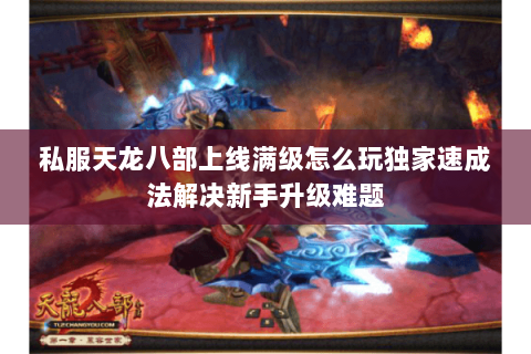 私服天龙八部上线满级怎么玩独家速成法解决新手升级难题 私服天龙八部上线满级怎么玩独家速成法解决新手升级难题