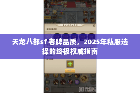 天龙八部sf 老牌品质,2025年私服选择的终极权威指南 天龙八部sf 老牌品质,2025年私服选择的终极权威指南