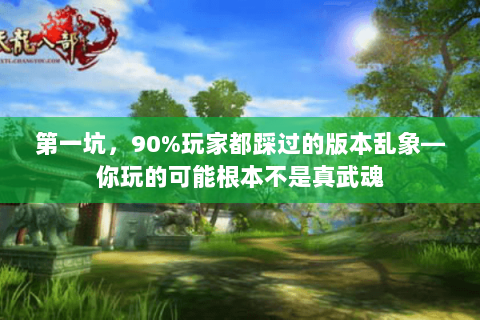 第一坑,90%玩家都踩过的版本乱象—你玩的可能根本不是真武魂 第一坑,90%玩家都踩过的版本乱象—你玩的可能根本不是真武魂
