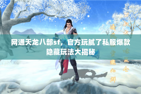 网通天龙八部sf,官方玩腻了私服爆款隐藏玩法大揭秘 网通天龙八部sf,官方玩腻了私服爆款隐藏玩法大揭秘