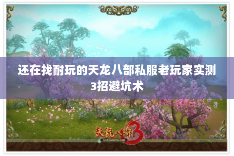 还在找耐玩的天龙八部私服老玩家实测3招避坑术 还在找耐玩的天龙八部私服老玩家实测3招避坑术