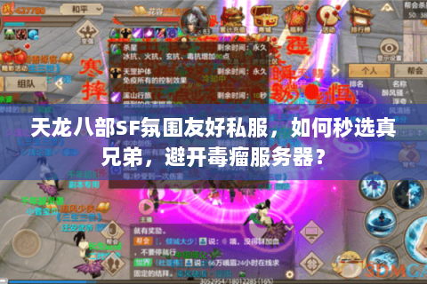 天龙八部SF氛围友好私服,如何秒选真兄弟,避开毒瘤服务器? 天龙八部SF氛围友好私服,如何秒选真兄弟,避开毒瘤服务器?