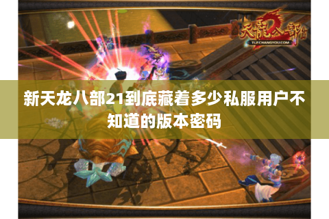 新天龙八部21到底藏着多少私服用户不知道的版本密码 新天龙八部21到底藏着多少私服用户不知道的版本密码