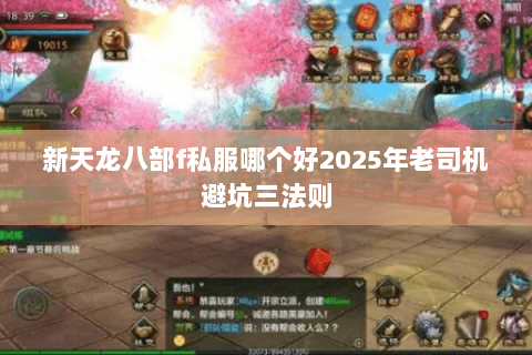新天龙八部f私服哪个好2025年老司机避坑三法则 新天龙八部f私服哪个好2025年老司机避坑三法则