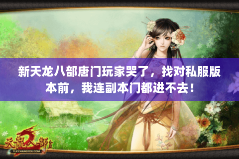 新天龙八部唐门玩家哭了,找对私服版本前,我连副本门都进不去! 新天龙八部唐门玩家哭了,找对私服版本前,我连副本门都进不去!