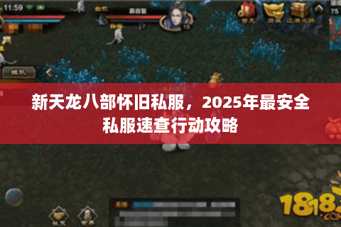 新天龙八部怀旧私服,2025年最安全私服速查行动攻略 新天龙八部怀旧私服,2025年最安全私服速查行动攻略