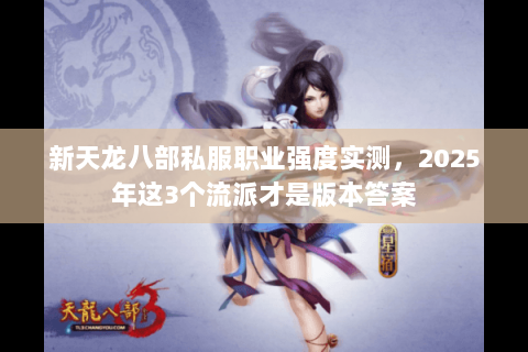 新天龙八部私服职业强度实测,2025年这3个流派才是版本答案 新天龙八部私服职业强度实测,2025年这3个流派才是版本答案