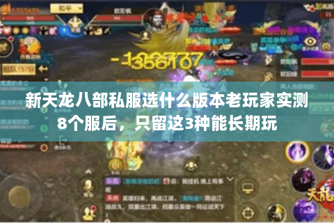 新天龙八部私服选什么版本老玩家实测8个服后,只留这3种能长期玩 新天龙八部私服选什么版本老玩家实测8个服后,只留这3种能长期玩