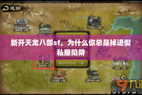 新开天龙八部sf,为什么你总是掉进假私服陷阱 新开天龙八部sf,为什么你总是掉进假私服陷阱