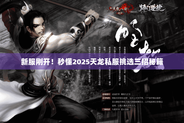 新服刚开！秒懂2025天龙私服挑选三招秘籍