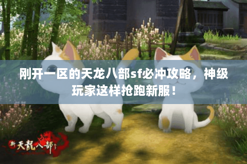 刚开一区的天龙八部sf必冲攻略,神级玩家这样抢跑新服! 刚开一区的天龙八部sf必冲攻略,神级玩家这样抢跑新服!