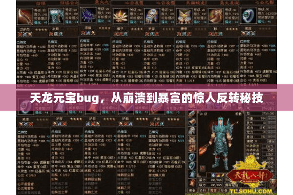 天龙元宝bug,从崩溃到暴富的惊人反转秘技 天龙元宝bug,从崩溃到暴富的惊人反转秘技