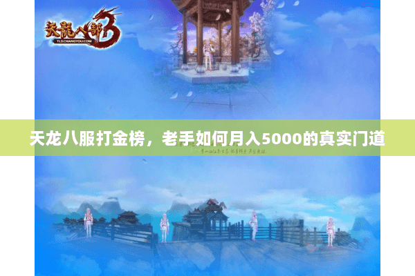 天龙八服打金榜,老手如何月入5000的真实门道 天龙八服打金榜,老手如何月入5000的真实门道