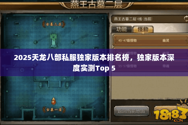 2025天龙八部私服独家版本排名榜,独家版本深度实测Top 5 2025天龙八部私服独家版本排名榜,独家版本深度实测Top 5