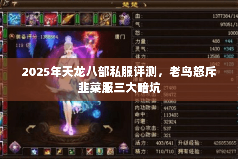2025年天龙八部私服评测,老鸟怒斥韭菜服三大暗坑 2025年天龙八部私服评测,老鸟怒斥韭菜服三大暗坑